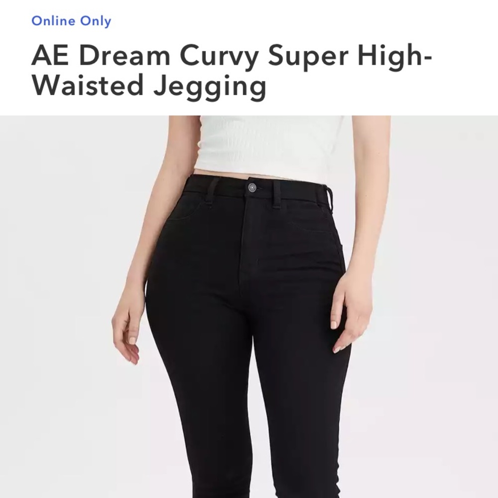 American Eagle Curvy Super High-Waisted Jegging